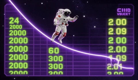 Spaceman Pragmatic Play Crash Game mit Astronaut und Multiplikator-Kurve